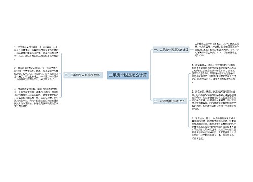 二手房个税是怎么计算