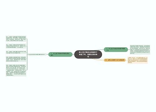 网上签订购房合同就等于备案了吗，需要注意的事项