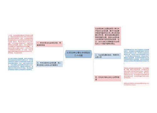 从劳动争议看社会保险的几个问题