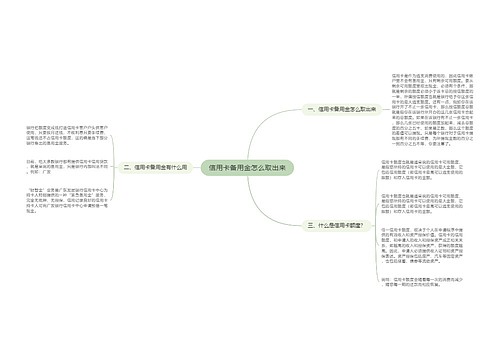 信用卡备用金怎么取出来