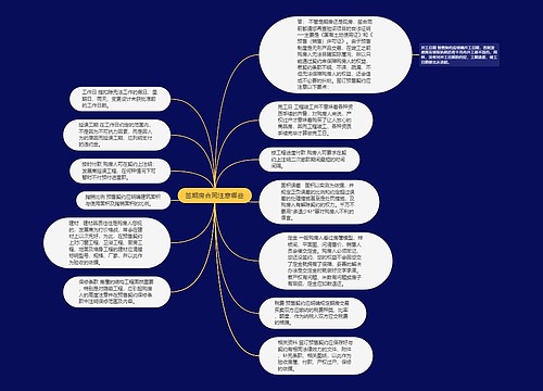 签期房合同注意哪些