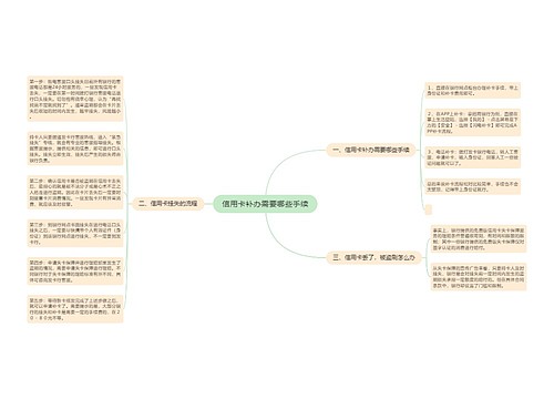 信用卡补办需要哪些手续