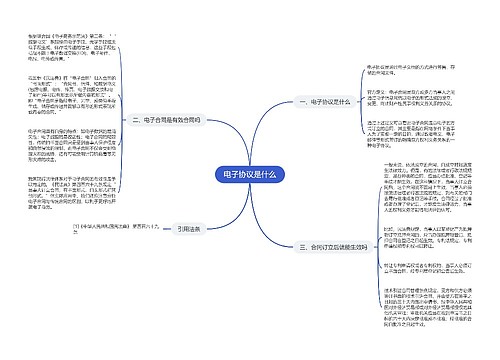 电子协议是什么