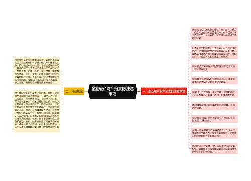 企业破产财产拍卖的注意事项