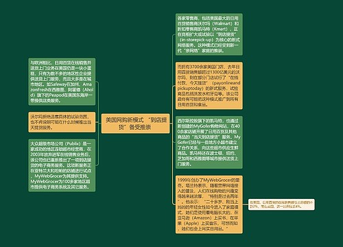  美国网购新模式 “到店提货”备受推崇 