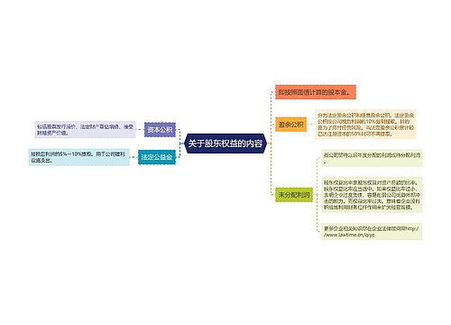 关于股东权益的内容