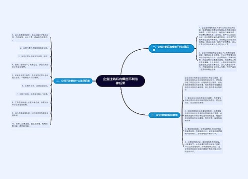 企业注销后有哪些不利法律后果