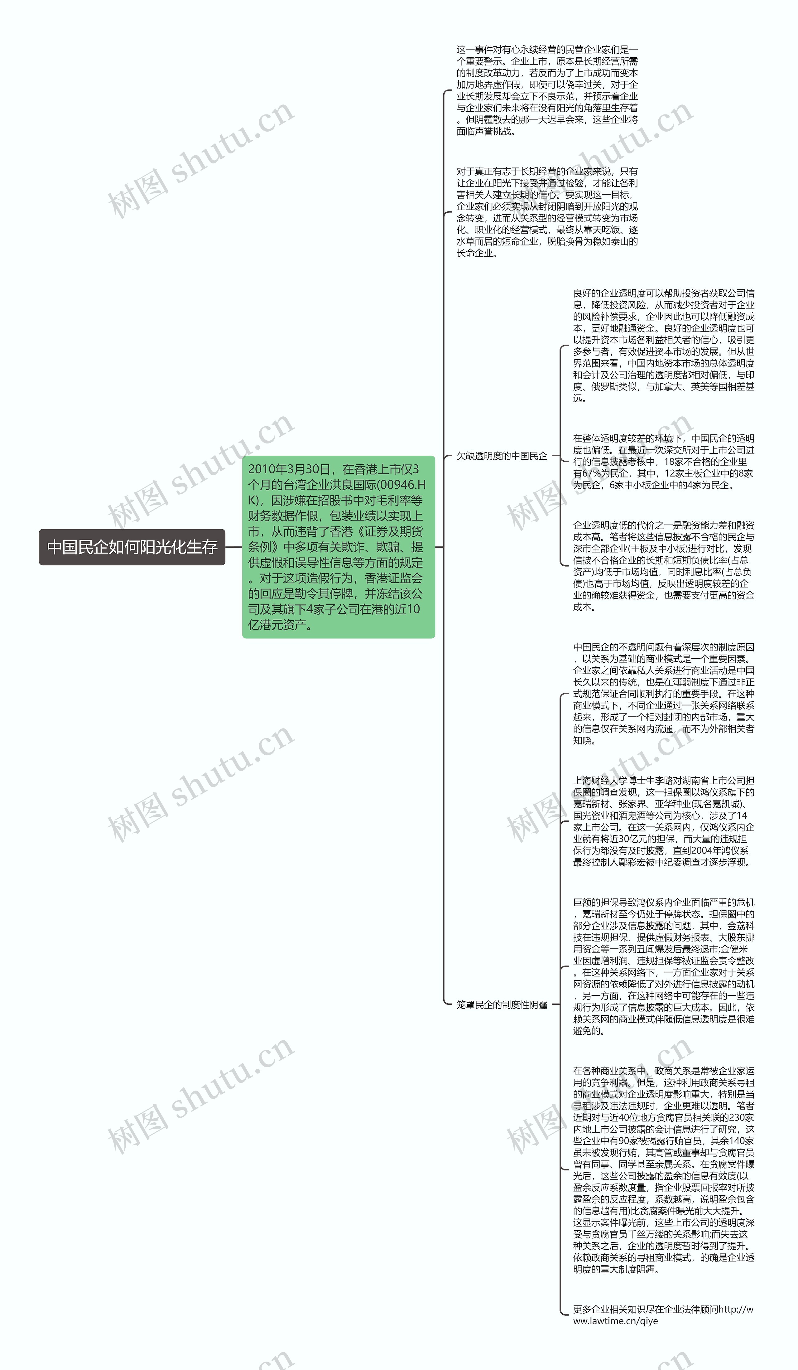 中国民企如何阳光化生存