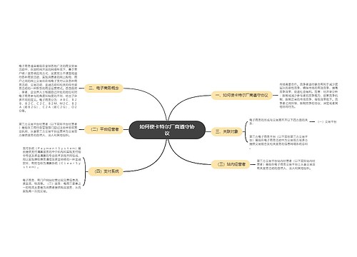 如何使卡特尔厂商遵守协议