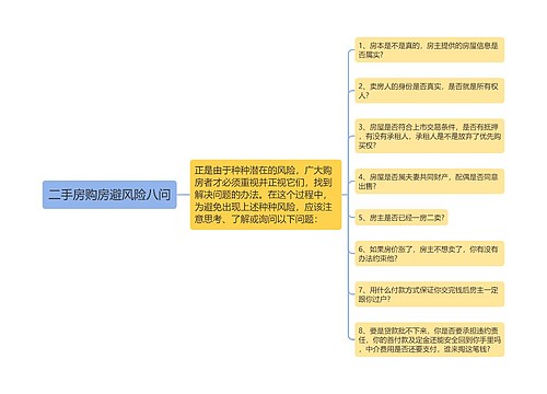 二手房购房避风险八问