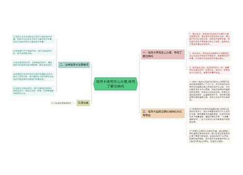 信用卡停用怎么办理,停用了要注销吗