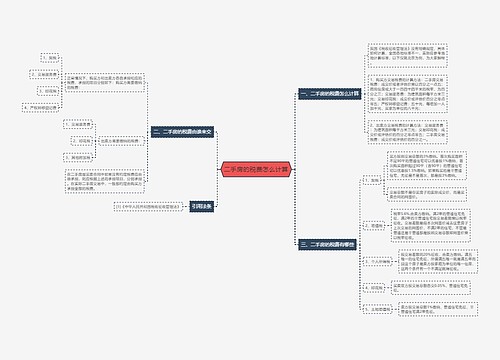 二手房的税费怎么计算