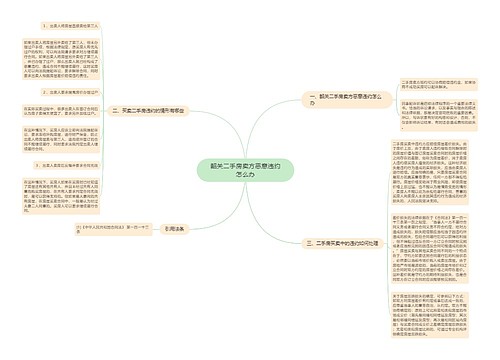 韶关二手房卖方恶意违约怎么办