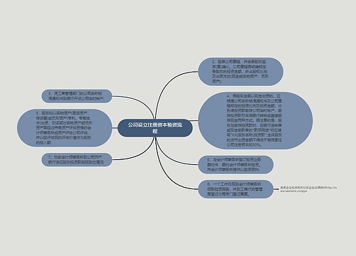 公司设立注册资本验资流程