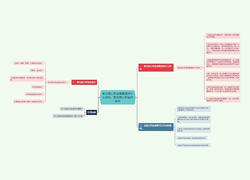 取住房公积金需要提供什么资料,取住房公积金的条件 取住房公积金需要提供什么资料,取住房公积金的条件