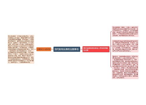 货代收取运费的注意事项 