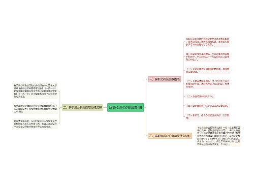 辞职公积金提取期限