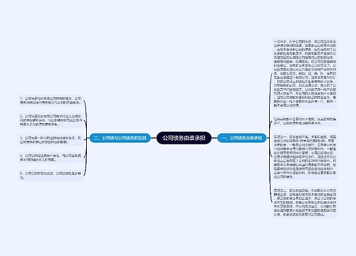 公司债务由谁承担