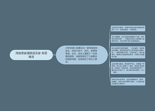 淘宝卖家遇极品买家 有苦难言