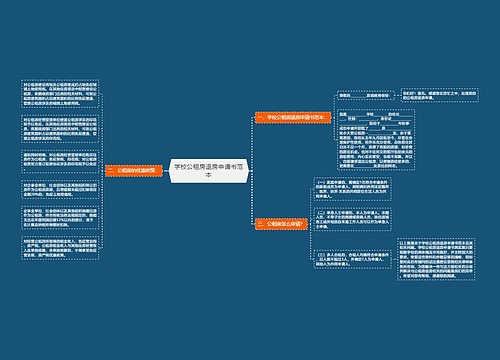 学校公租房退房申请书范本