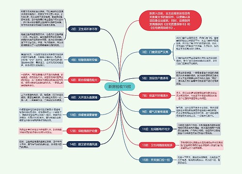 新房验收15招