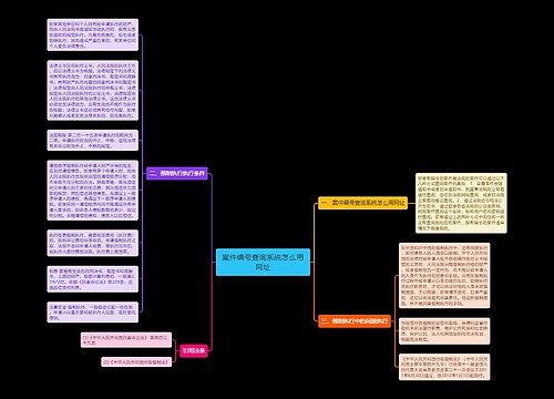 案件编号查询系统怎么用网址