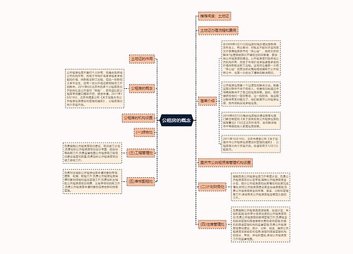 公租房的概念