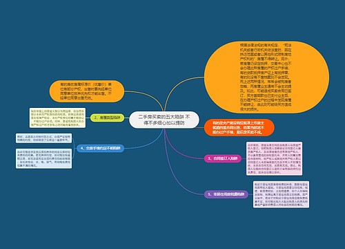 二手房买卖的五大陷阱 不得不多细心加以提防