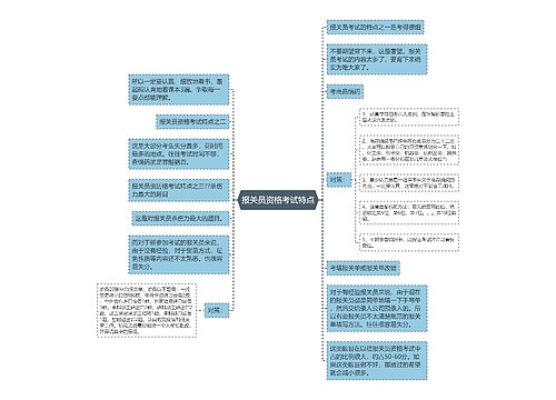 报关员资格考试特点