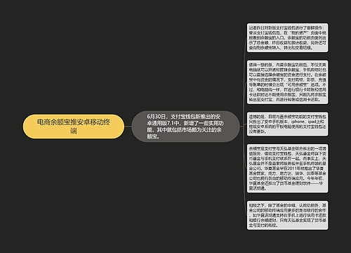 电商余额宝推安卓移动终端