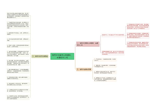 信用卡立案怎么样通知，会通知本人吗
