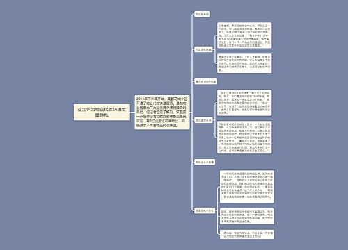 业主认为物业代收快递泄露隐私