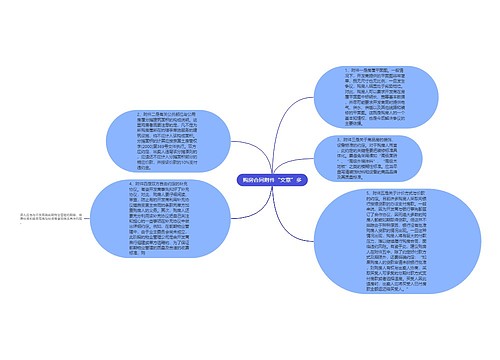 购房合同附件“文章”多