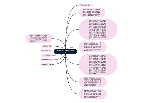 买期房应注意那些法律问题