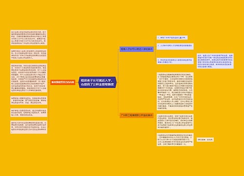 租房者子女可就近入学，也提高了公积金提取额度