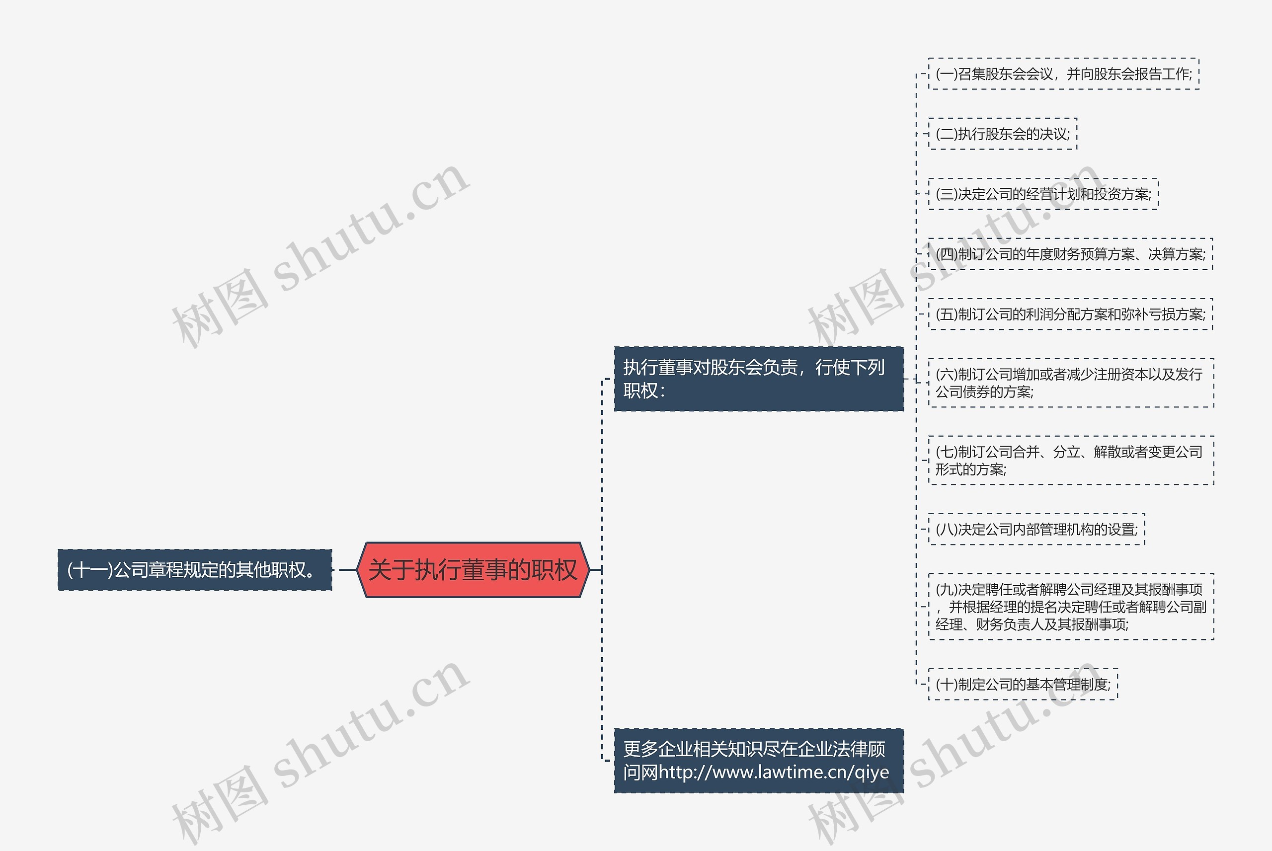 关于执行董事的职权