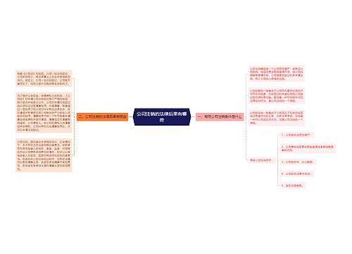 公司注销的法律后果有哪些