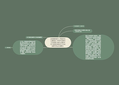 安徽省蚌埠市人民政府办公室转发《市软件正版化工作领导小组办公室&lt;关于使用正版软件工作实施意见&gt;的通知》