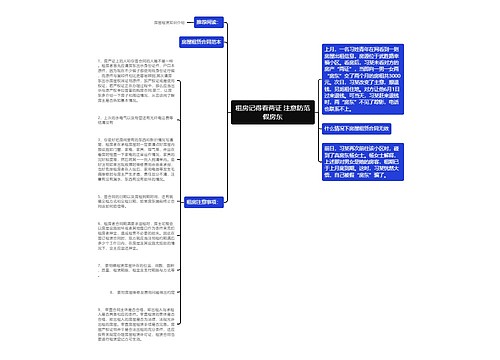 租房记得看两证 注意防范假房东