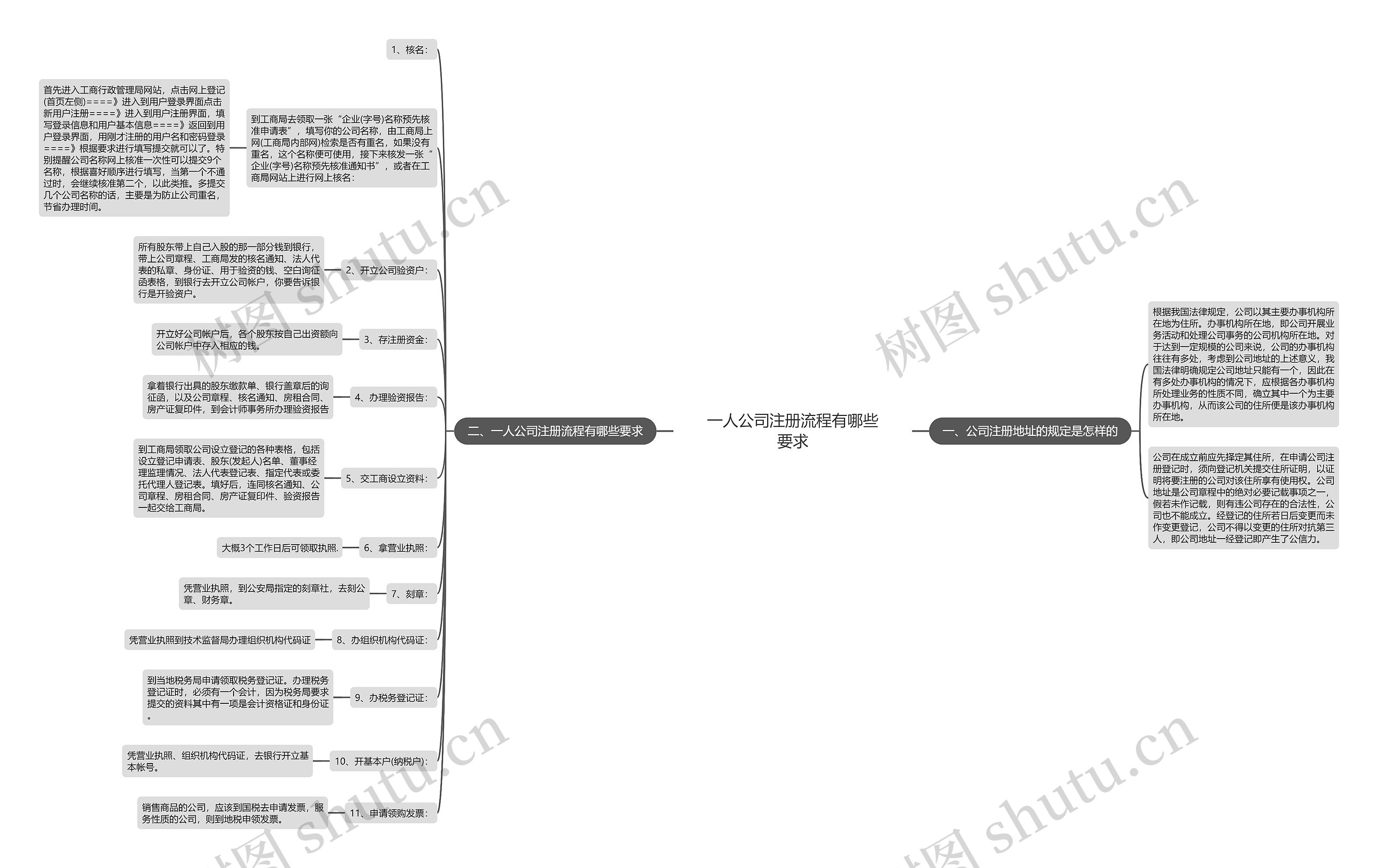 一人公司注册流程有哪些要求
