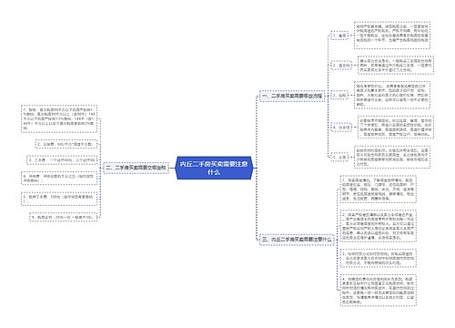 内丘二手房买卖需要注意什么