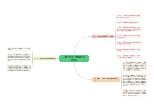 金昌二手房交易需要注意些什么