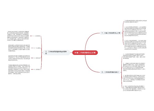 长春二手房贷款怎么计算