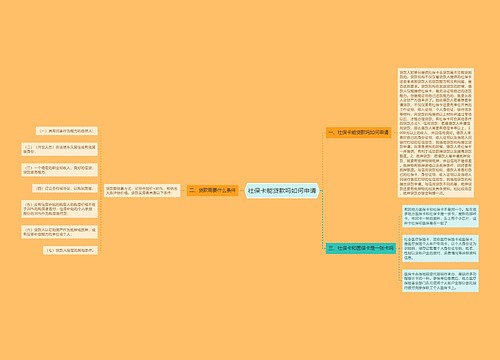社保卡能贷款吗如何申请