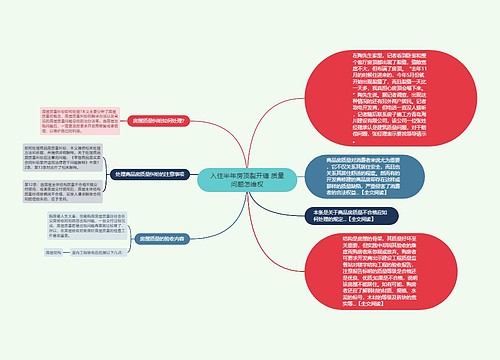 入住半年房顶裂开缝 质量问题怎维权