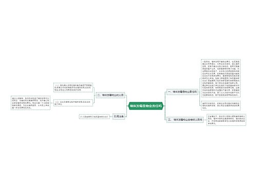 墙体发霉是物业责任吗