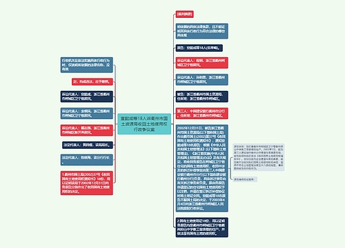 宣懿成等18人诉衢州市国土资源局收回土地使用权行政争议案