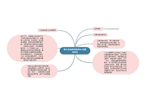 限价房地面用胶修补 质量成担忧