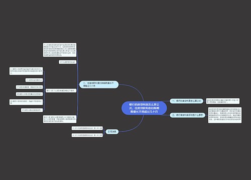 银行的房贷利息怎么算公式,住房贷款利息扣除期限最长不得超过几个月 银行的房贷利息怎么算公式,住房贷款利息扣除期限最长不得超过几个月