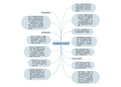 小区绿地消失，业主抗议